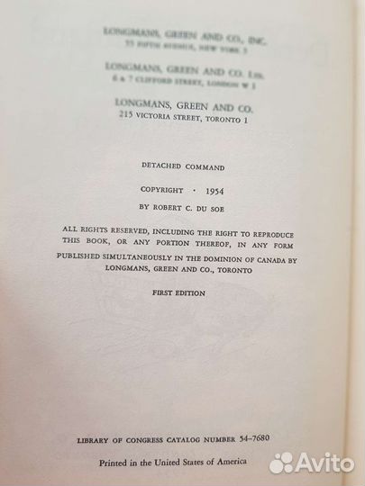 Книга на англ.R.C. Du Soe 
