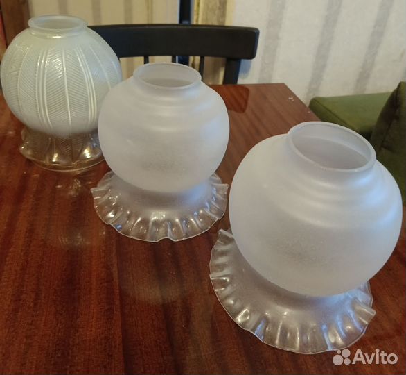 Плафоны для люстры стеклянные