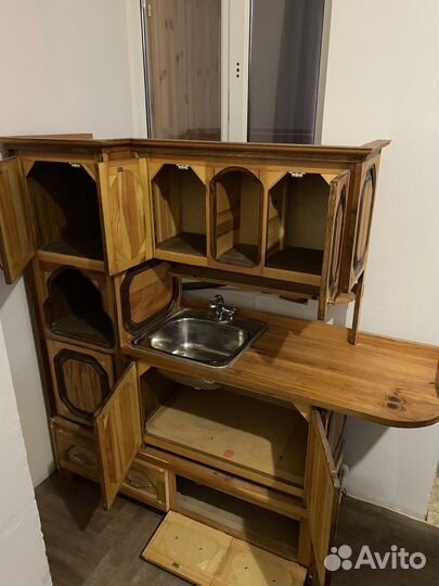 Детская деревянная кухня