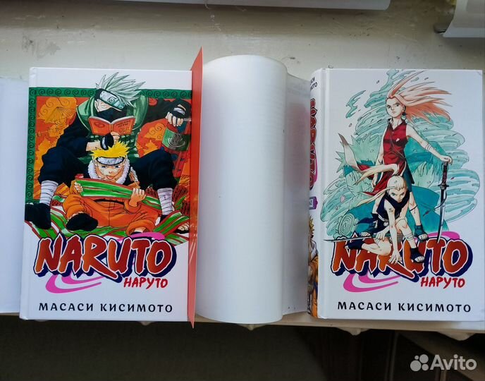 Манга Наруто 1-2 книги, Моя геройская академия 1 ч