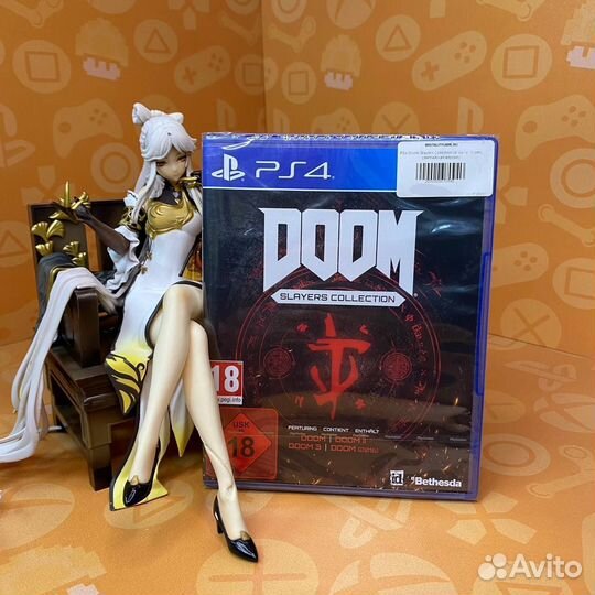 PS4 Doom Slayers Collection (4 части Doom) (eng)