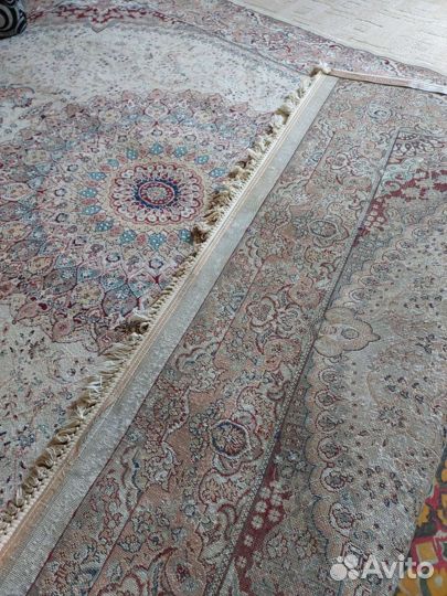 Натуральный ковёр иранский, шерстяной 2х2.85