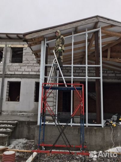 Монтаж светопрозрачных конструкций