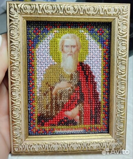 Отшив икон и картин из бисерапод заказ