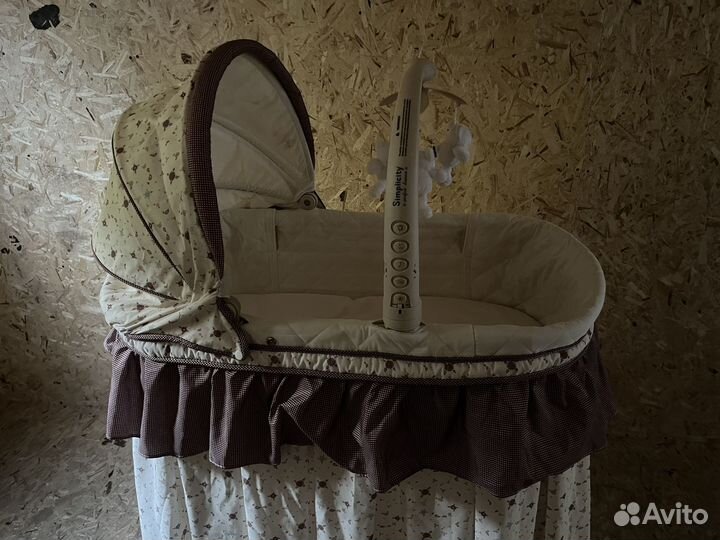 Люлька колыбель с вибрацией для сна