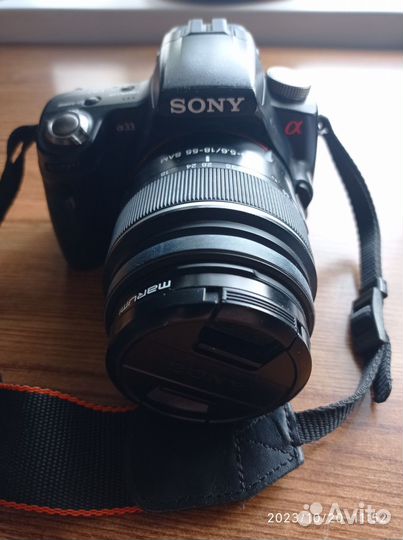 Зеркальный фотоаппарат Sony Alpha SLT-A33kit DT 1