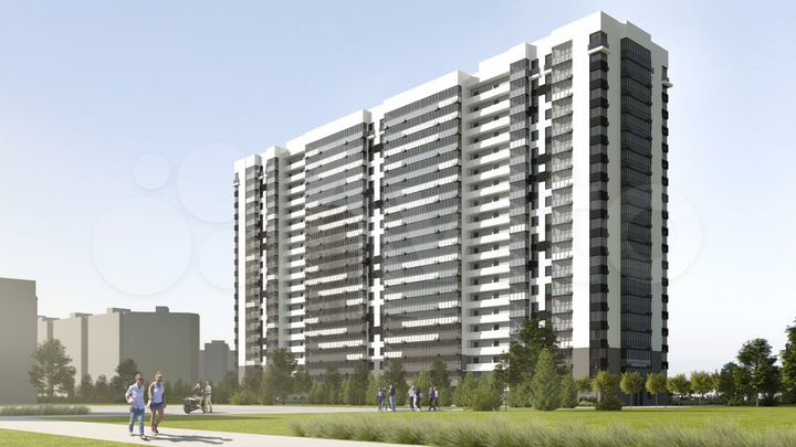 2-к. квартира, 71,4 м², 16/19 эт.