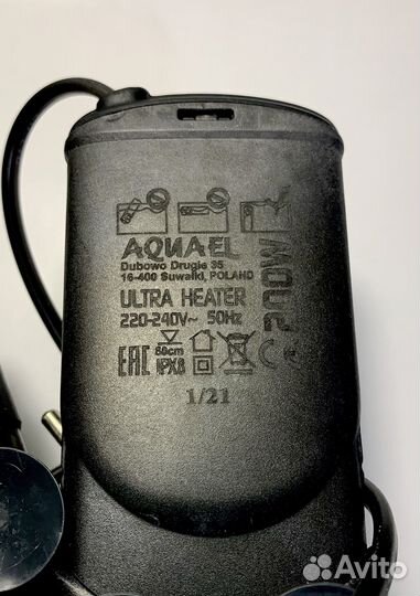 Нагреватель aquael ultra heater 200 Вт