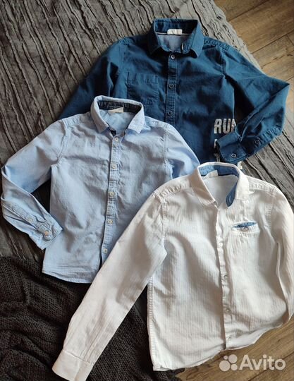 Рубашки для мальчика Acoola 128 комплект