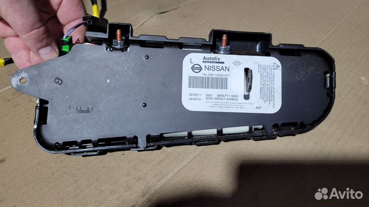 Подушка безопасности Nissan Qashkai J10 рестайлинг