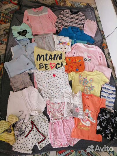 Вещи пакетом на девочку