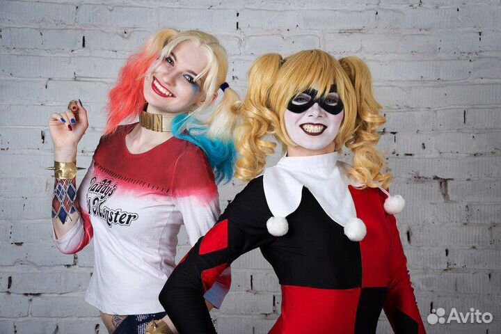 Костюм Харли квинн, костюм джокер прокат аренда