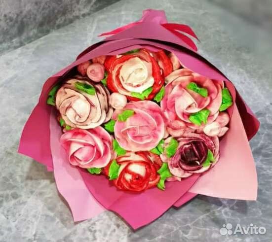 Букеты из зефира на день воспитателя