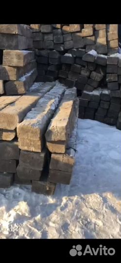 Дрова не пиленные, шпалы