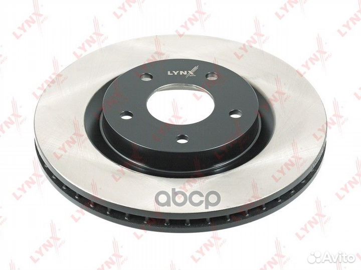 Диск тормозной перед Nissan Qashqai(J10) 1