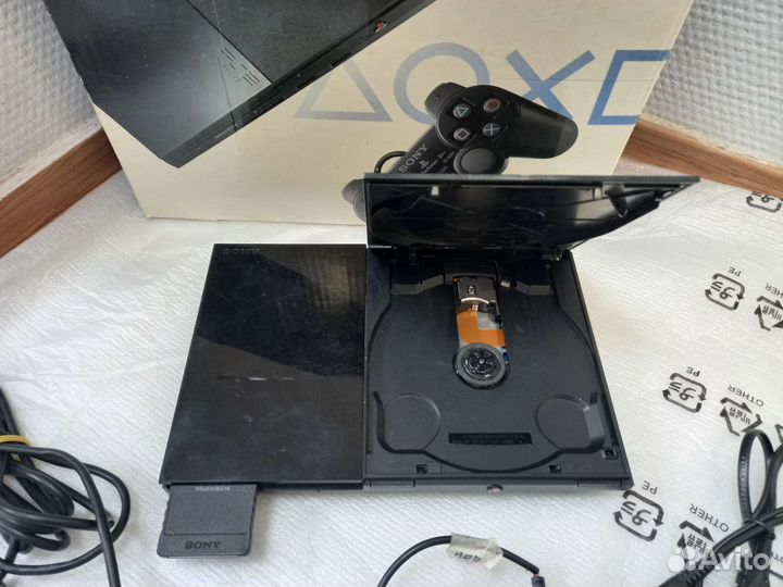 PS2 slim прошитая - 99+игр