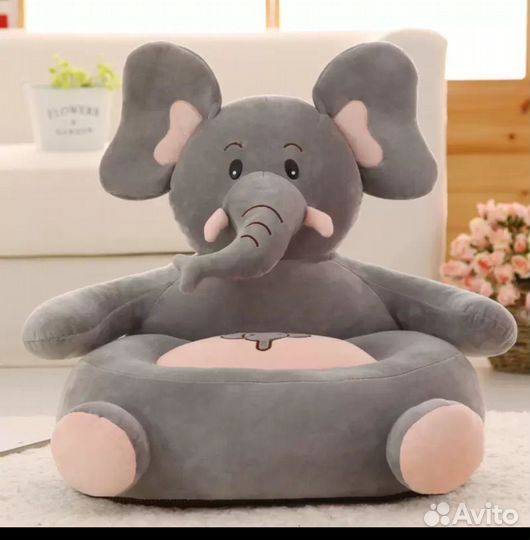 Детское кресло игрушка мягкое