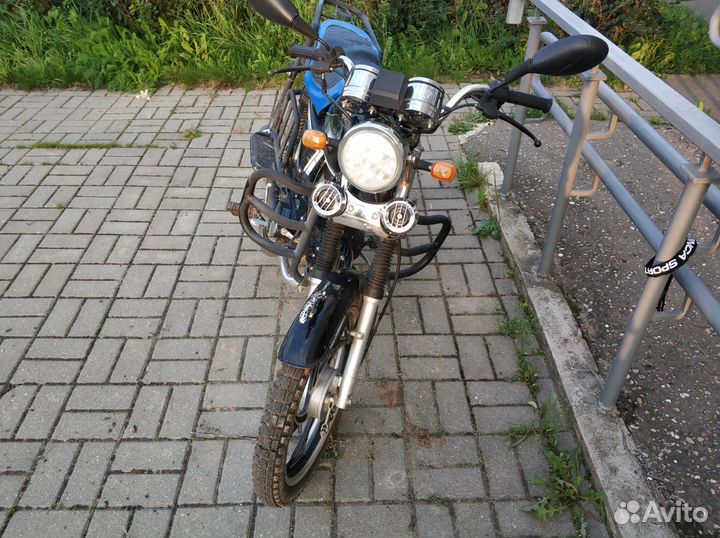 Мопед Альфа 125 б/у (категория А не требуется)