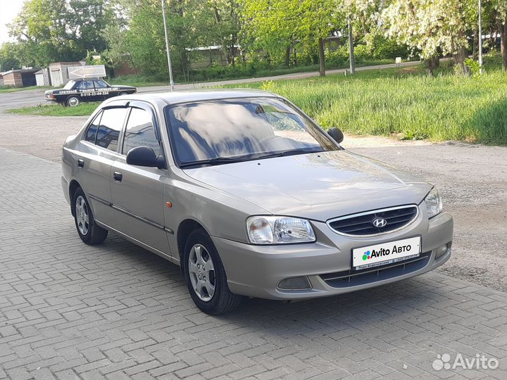 Hyundai Accent 1.5 МТ, 2008, 124 100 км