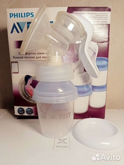Молокоотсос avent ручной