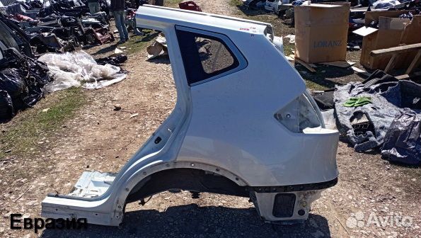 Задняя левая четверть на Nissan X-Trail T-32