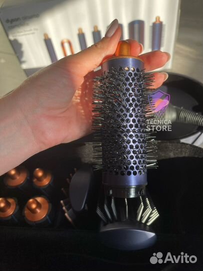 Dyson airwrap новый лазурь