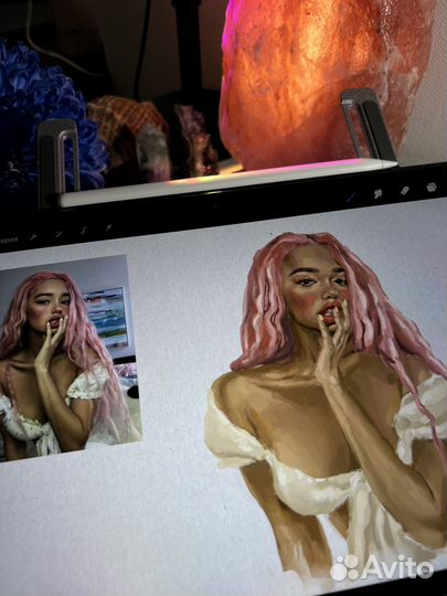 Нарисую портрет маслом или цифровой