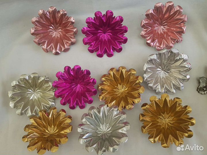 Елочные игрушки ссср.Снежинки