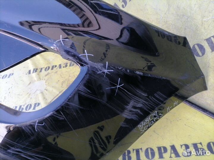 Бампер передний Hyundai Solaris 2010-2017