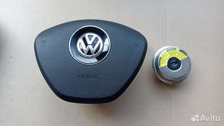 Крышка + пиропатрон руля airbag Volkswagen Golf 7