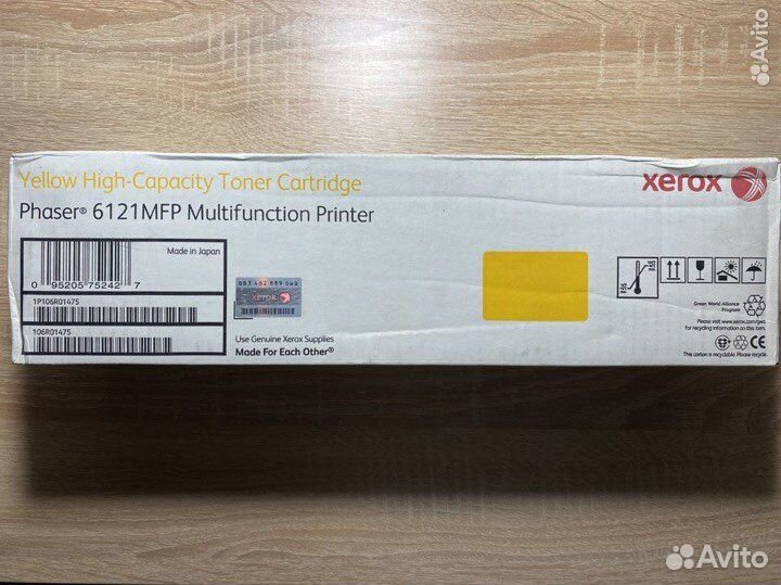 Картридж большой емкости Xerox 106R01475 Желтый