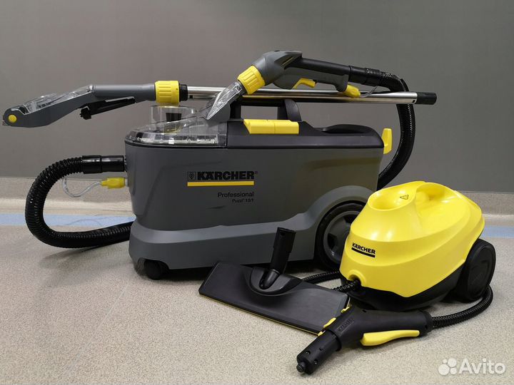 Аренда моющего пылесоса Керхер puzzi