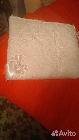 Одеяло для новорождённого на выписку