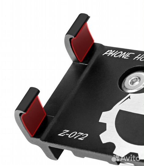 Металлический держатель на руль Z-072. Черный