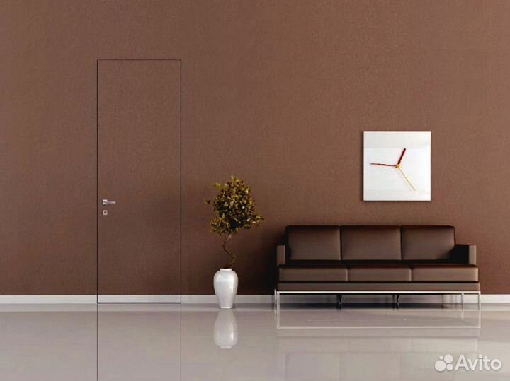 Двери скрытые межкомнатные под отделку