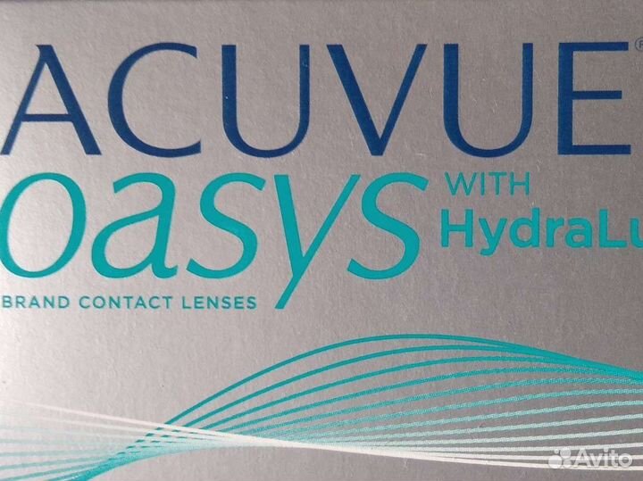 Линзы контактные одноразовые acuvue Oasys