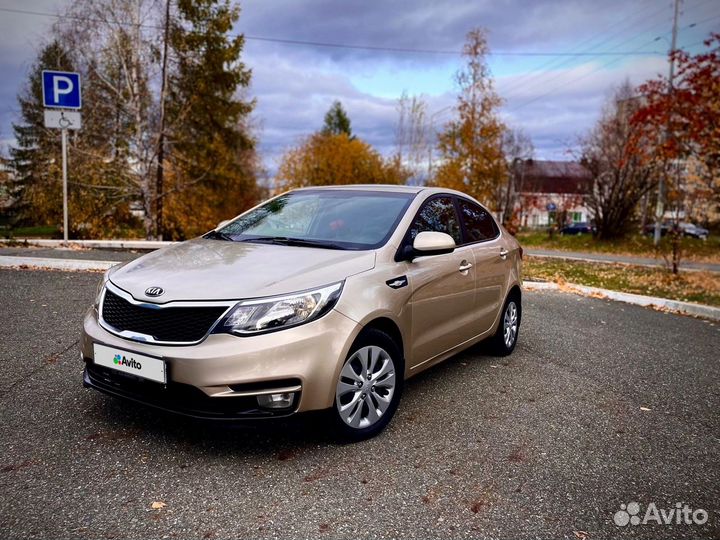 Kia Rio 1.4 МТ, 2015, 99 000 км