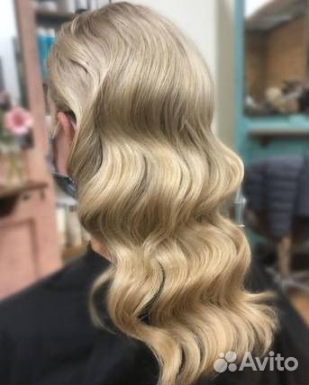 Модель на укладку волос