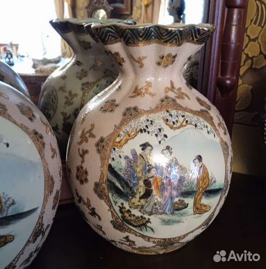 Комплект из 3-х ваз 