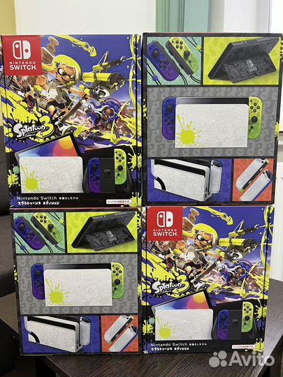 Nintendo Switch oled Splatoon 3 edition