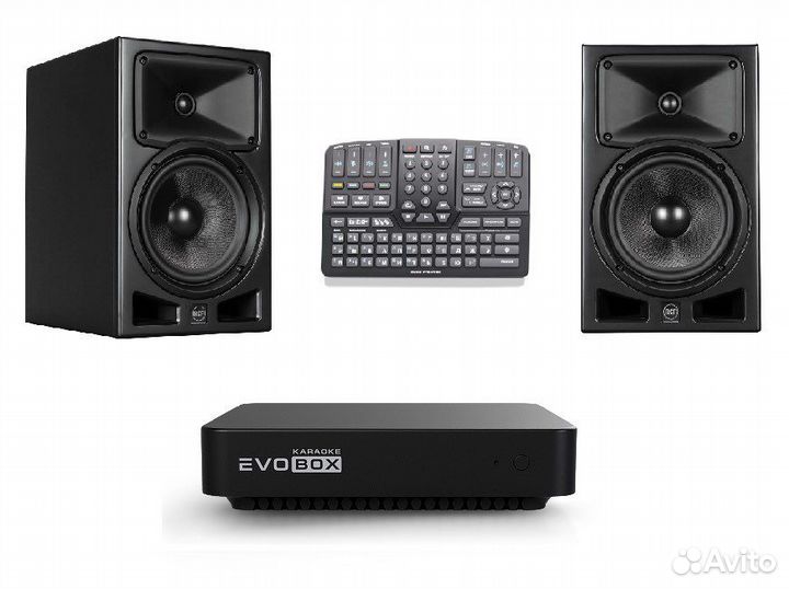 Караоке, evolution, колонки, микрофоны