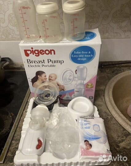 Молокоотсос электрический портативный двухфазный