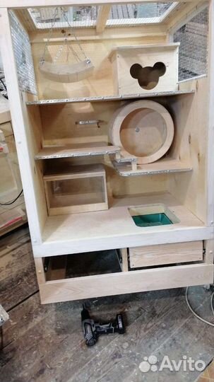 Витрина для шиншилл