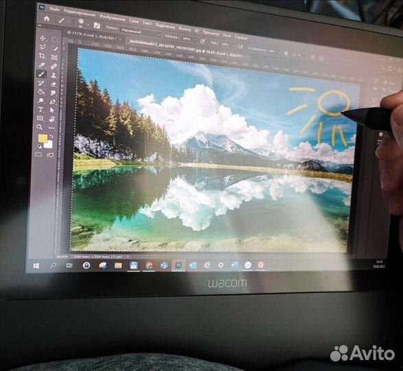 Графический планшет wacom cintiq dtz 1200w