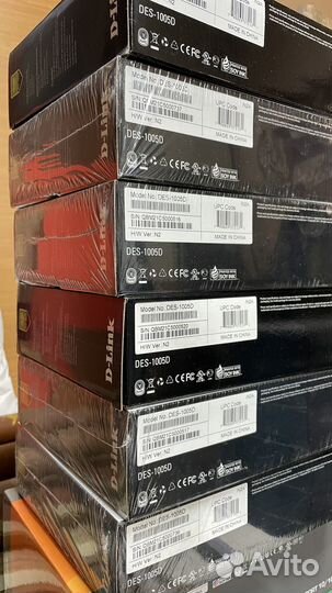 Свитч D-Link 5-port 10/100 DES-1005D