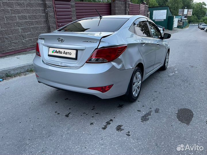 Hyundai Solaris 1.4 AT, 2015, 164 000 км