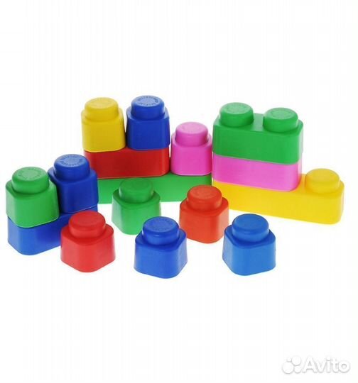 Конструктор Мягкие Кирпичики, 3м+