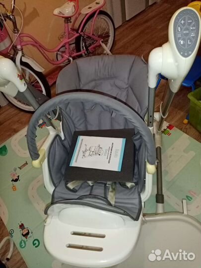 Стульчик-качеля-шезлонг с рождения Nuovita Unico