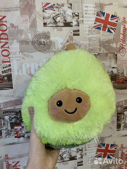 Мягкая игрушка авокадо