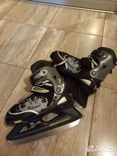 Коньки раздвижные 32-35